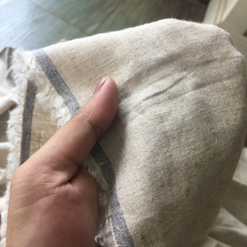 Kain Linen Rayon 90 Natural Lebar 140 CM